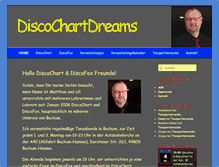 Tablet Screenshot of discochart-dreams.de